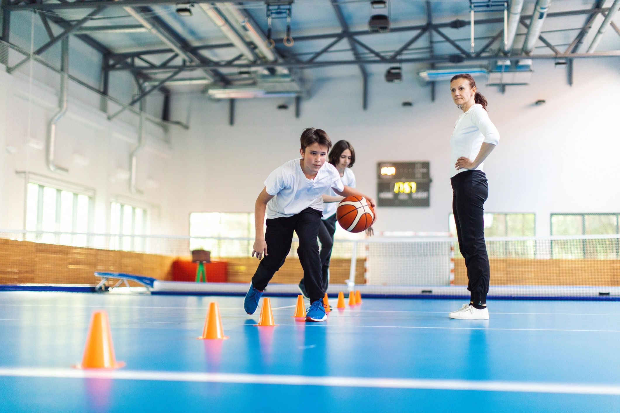 youth activity partnership swimming basketball gymnastics dance squash