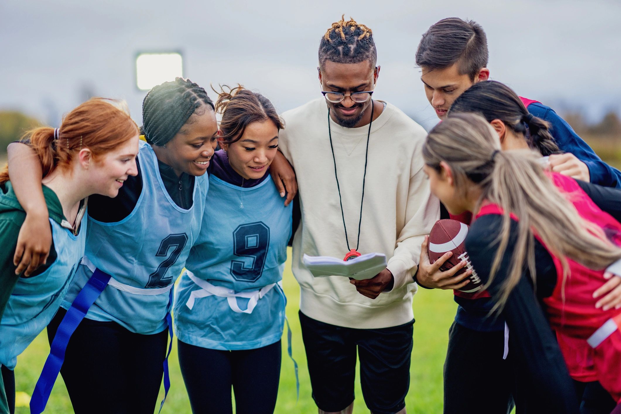 business consulting team youth sports modern