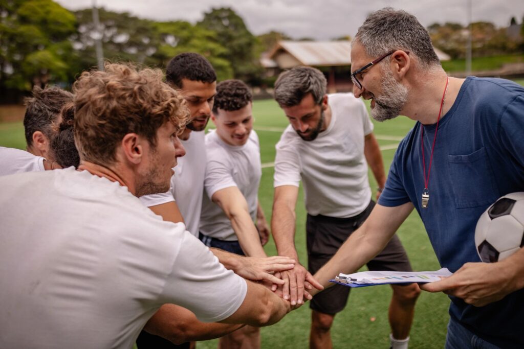 youth sports consulting business team modern